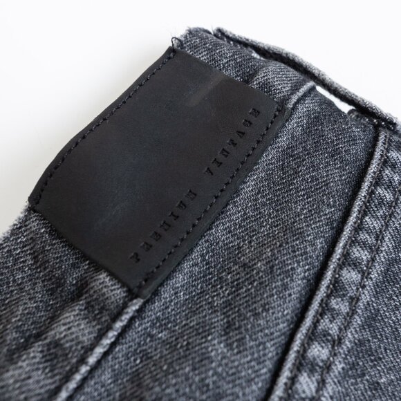 Citizens of Humanity Charlotte Crop High Rise Straight Jeans Black - Picture 11 of 15